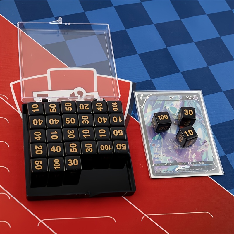 10個入りカウンタートークンダイス、PTCGアクリルデジタル - Gaming Accessories Must Have のレビューと価格